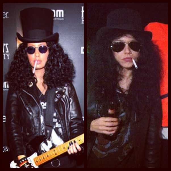 Amber Rose e Vera Garrett de Slash