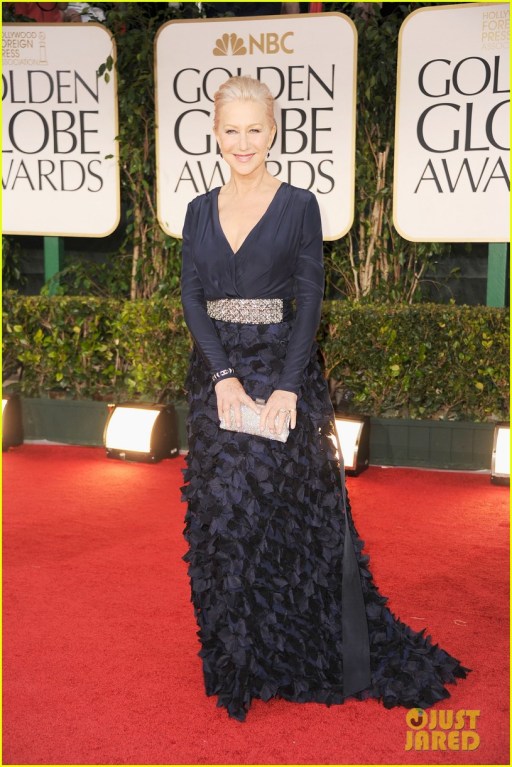 Golden Globes 2012 vestida, novamente, por Bagdley Mischka