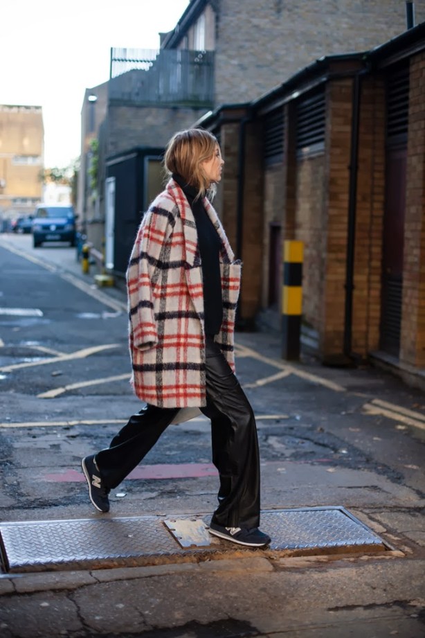 leather trackpants e